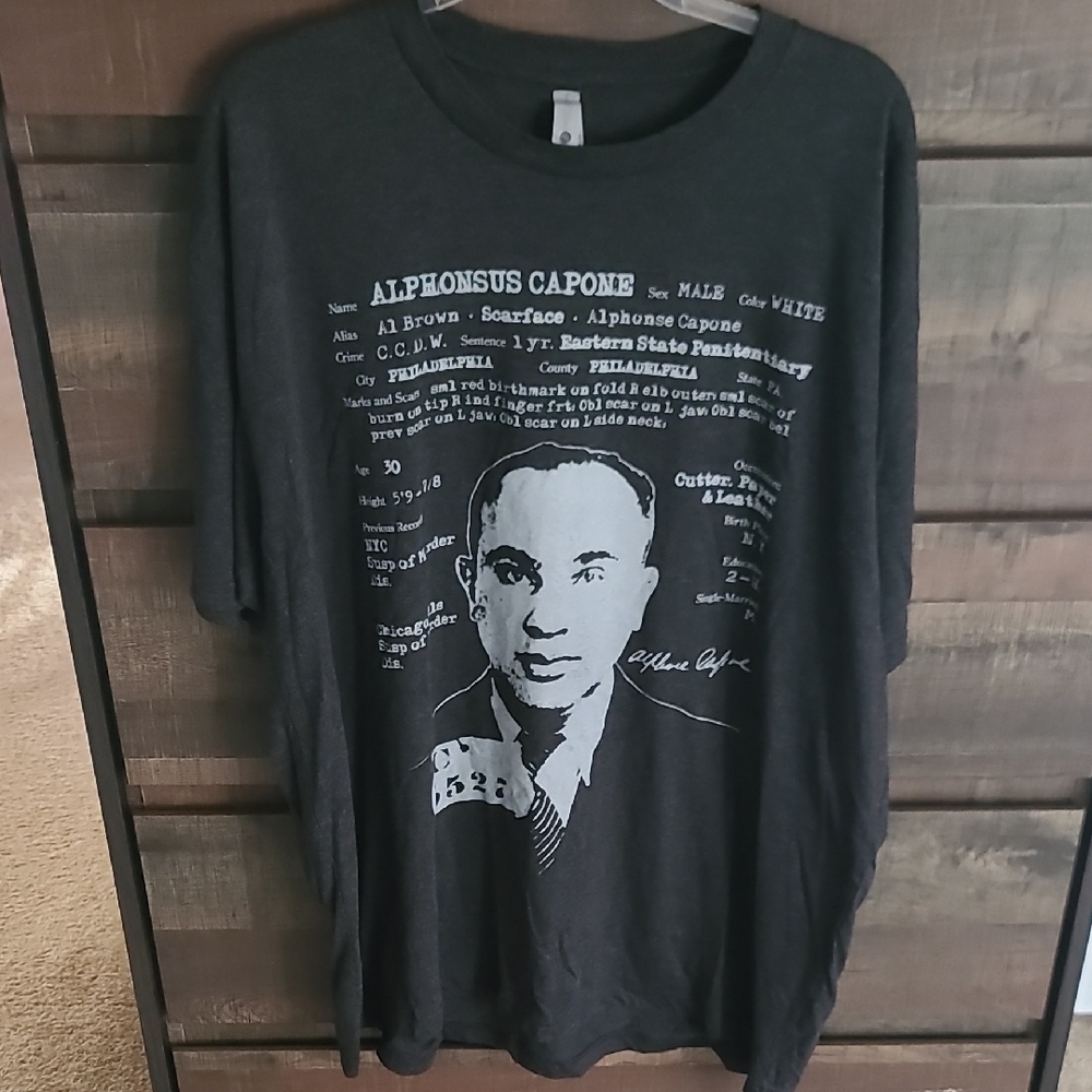 Next Level Apparel Men's Black Graphic Tee